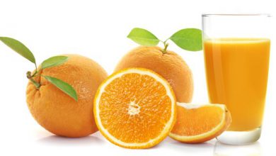 شفافیت پوست با آب پرتقال