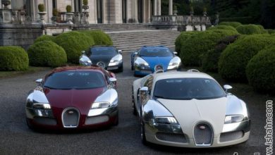 عکس بوگاتی مدل جدید و قدیمی