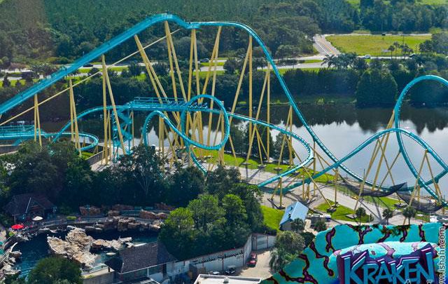 3. کراکن ، SeaWorld اورلاندو ، ایالات متحده