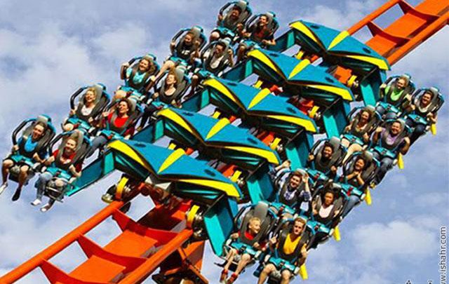 7. تاندربرد، تعطیلات جهانی و سافاری پارک Splashin ، بابا نوئل، ایندیانا