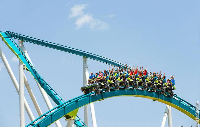 8. خشم 325 ، Carowinds پارک تفریحی، شارلوت، کارولینای شمالی