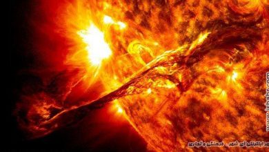 خورشید روی زمین