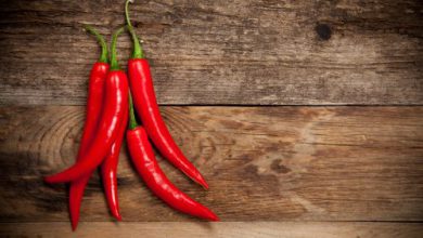 رفع گرفتگی عضلات با فلفل
