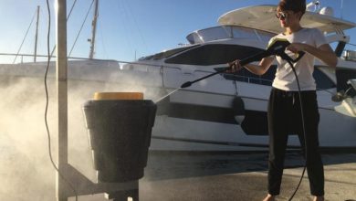 زباله جمع کن دریایی در انگلستان