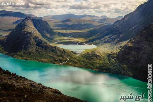 دریاچه جِندین، Jotunheimen، نروژ