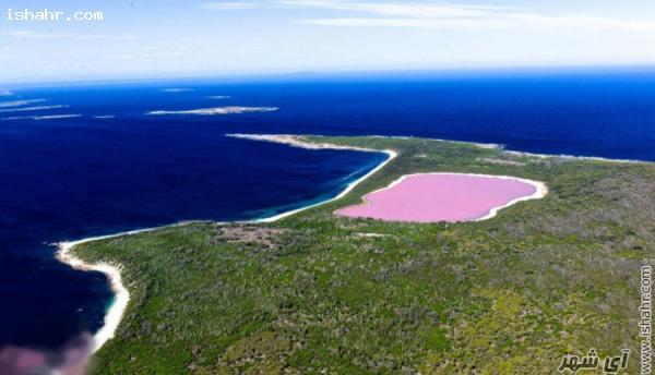 ” دریاچه هیلیر در استرالیا “